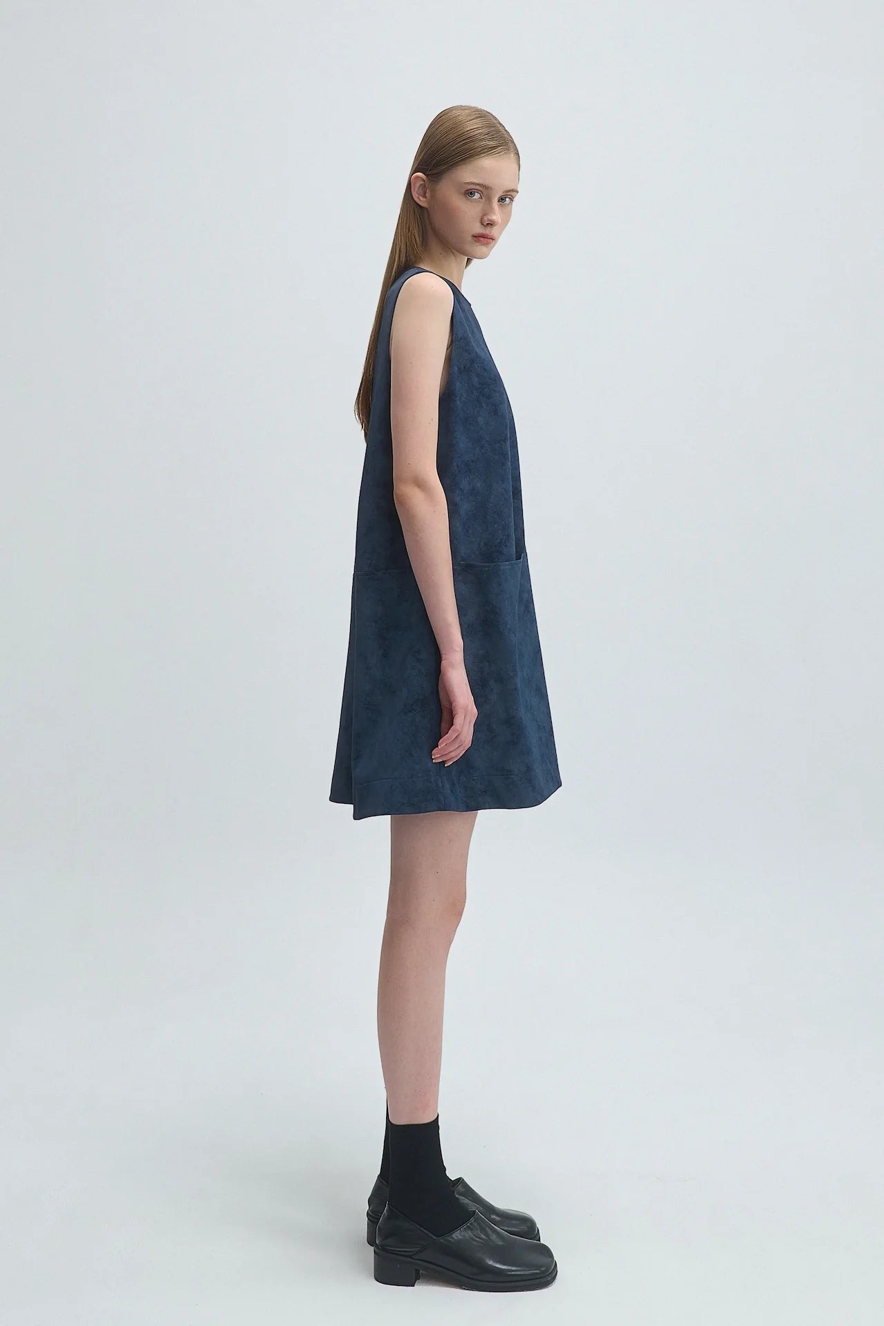 SUEDE LEATHER DRESS