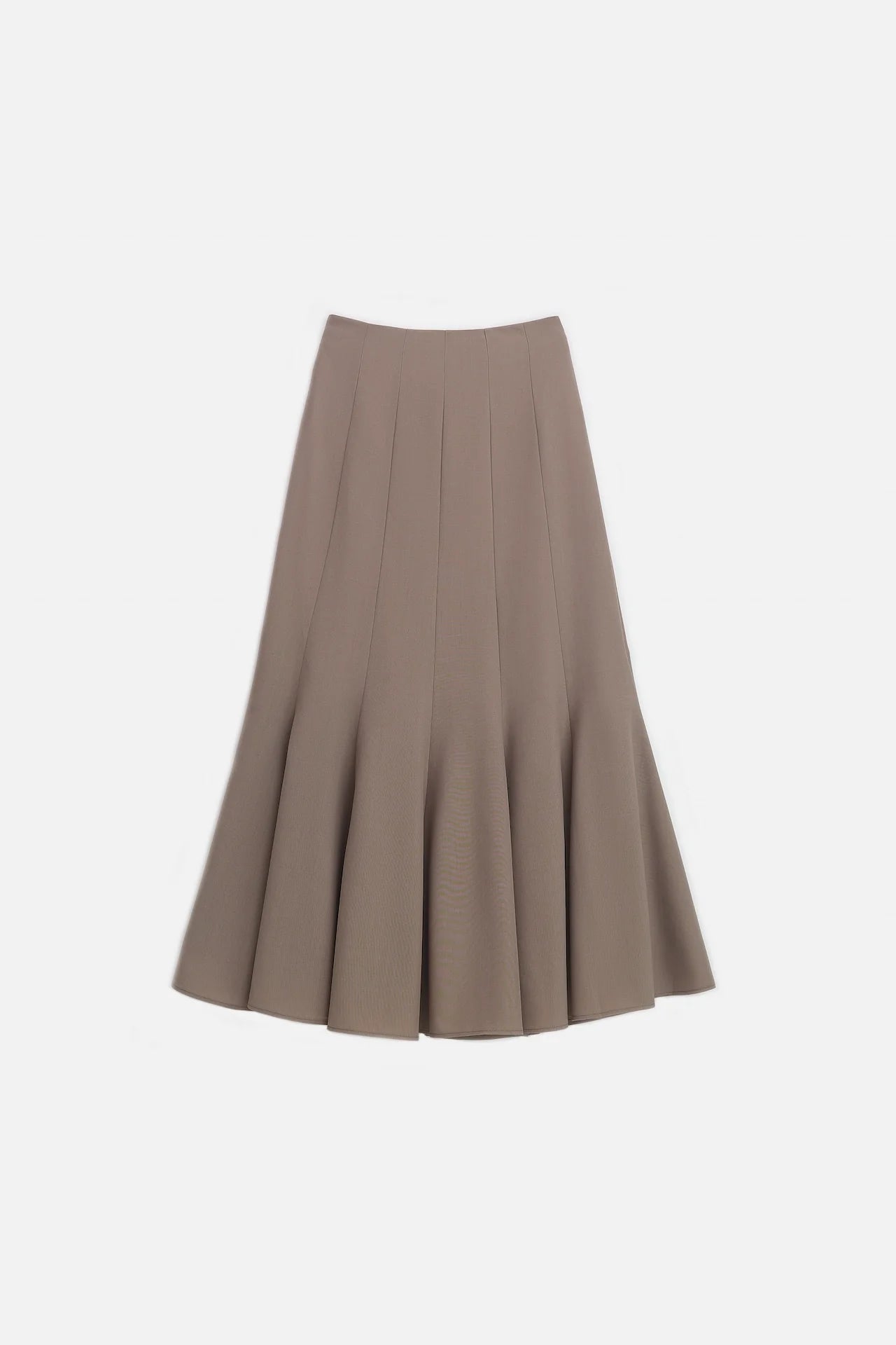 WOOL FLARED SKIRT