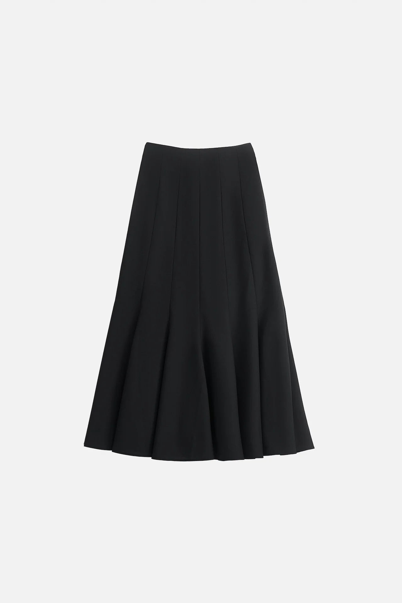 WOOL FLARED SKIRT