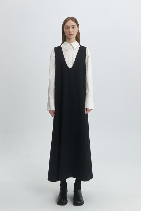 SCOOP NECK DRESS