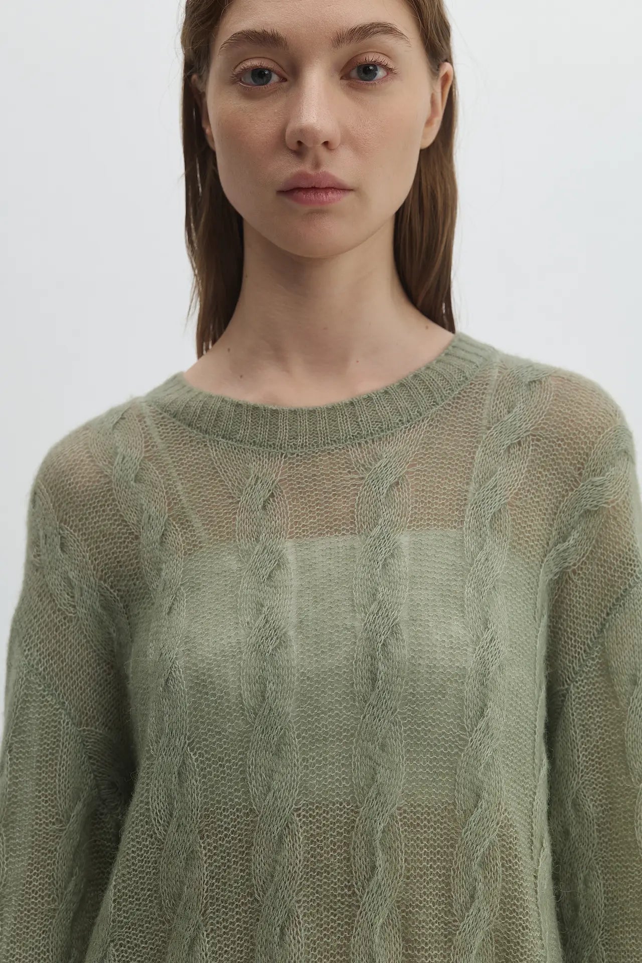 ALPACA WOOL KNIT TOP