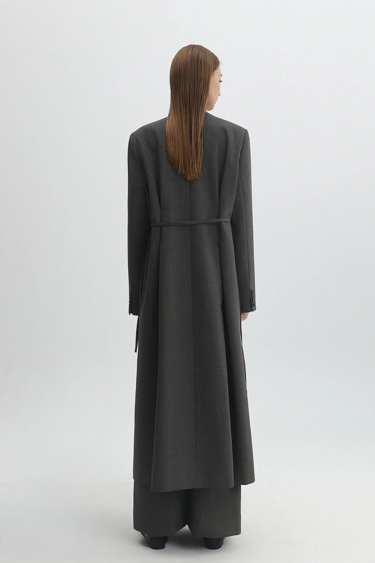WOOL BELTED COAT