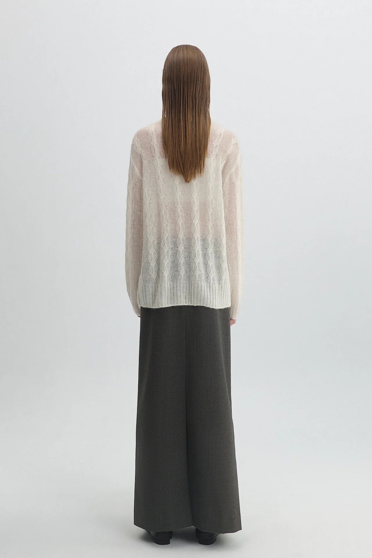 ALPACA WOOL KNIT TOP