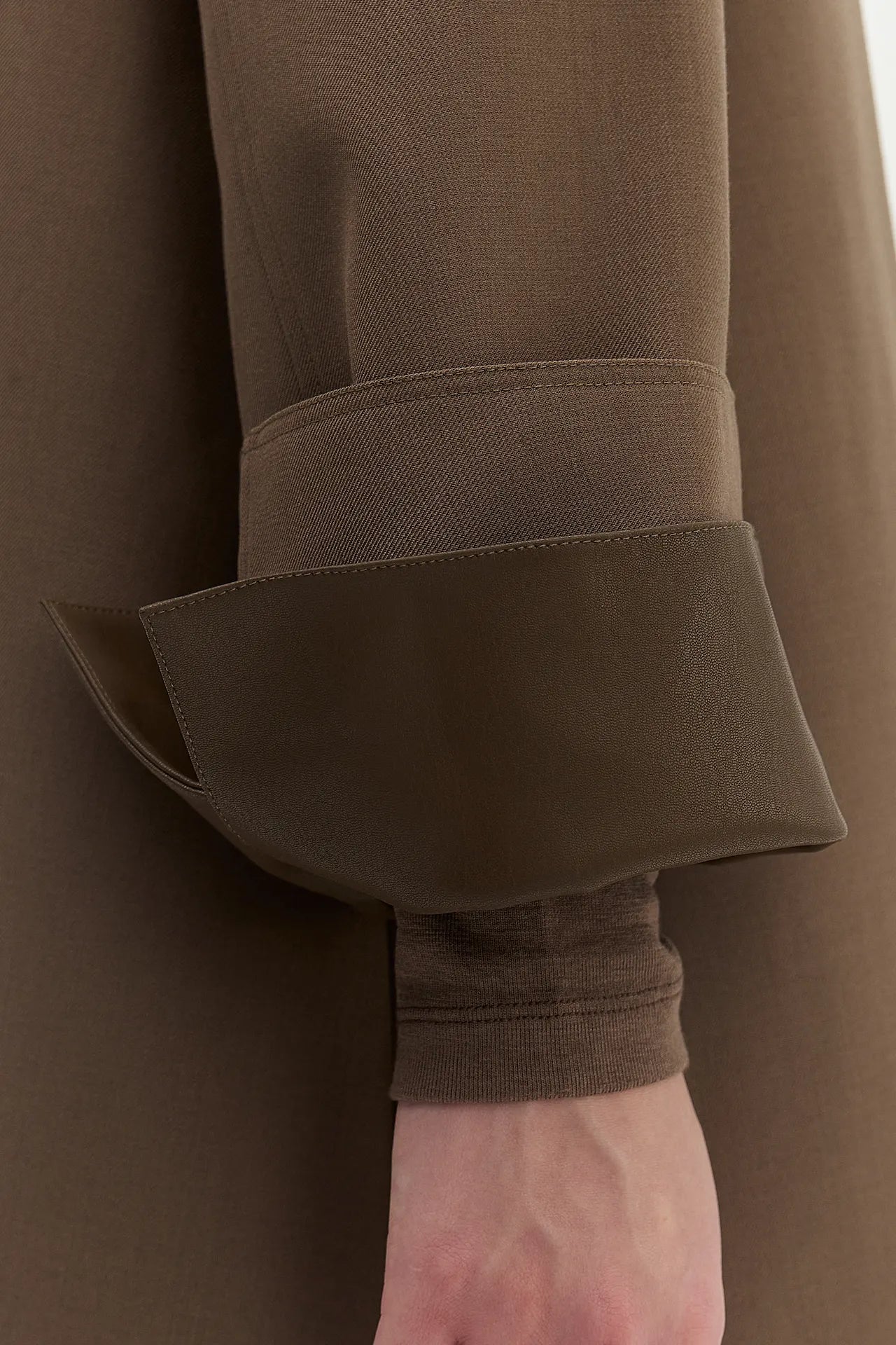 WOOL TRENCH COAT