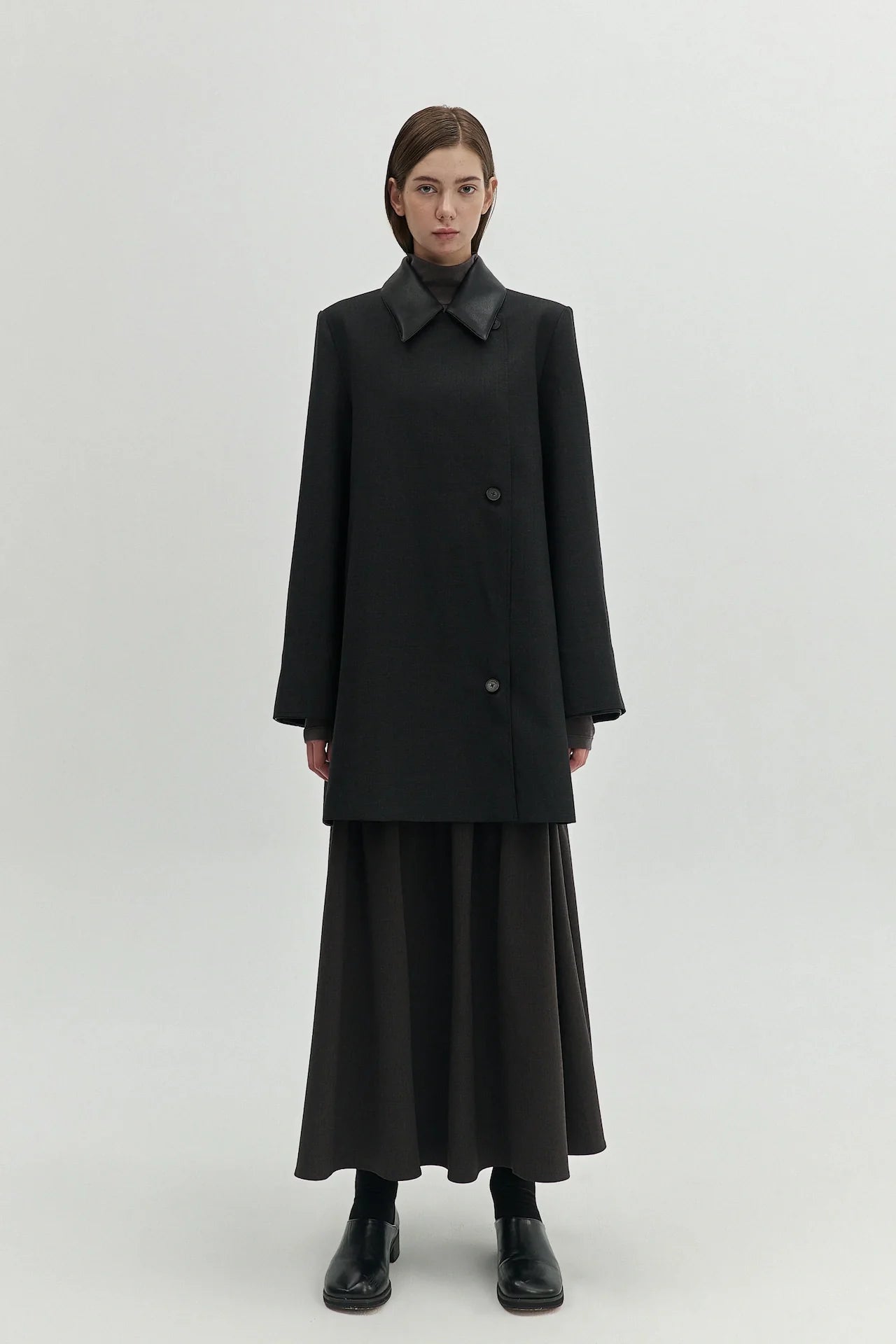 WOOL TRENCH COAT