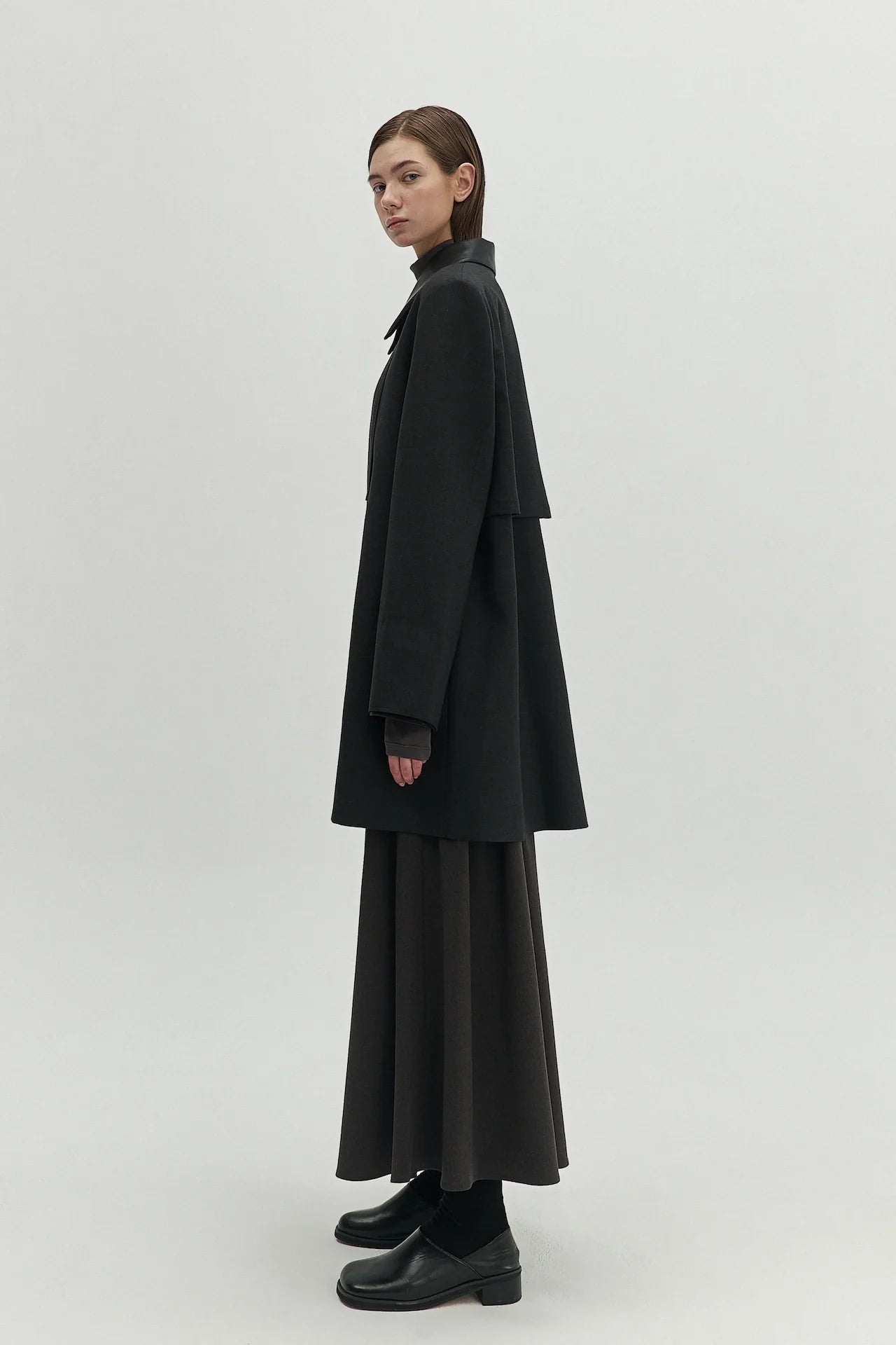WOOL TRENCH COAT