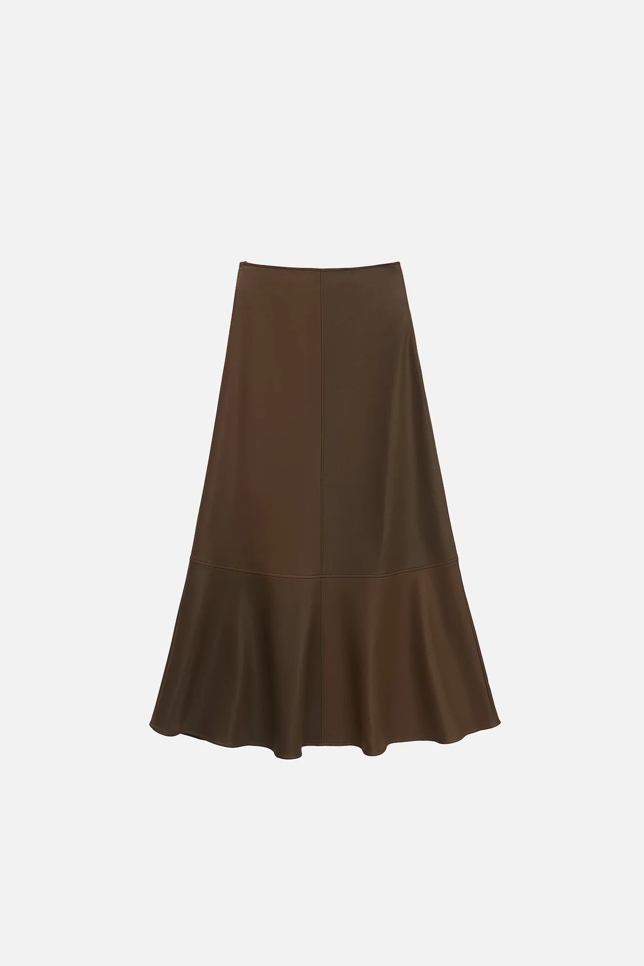 FAUX LEATHER SKIRT