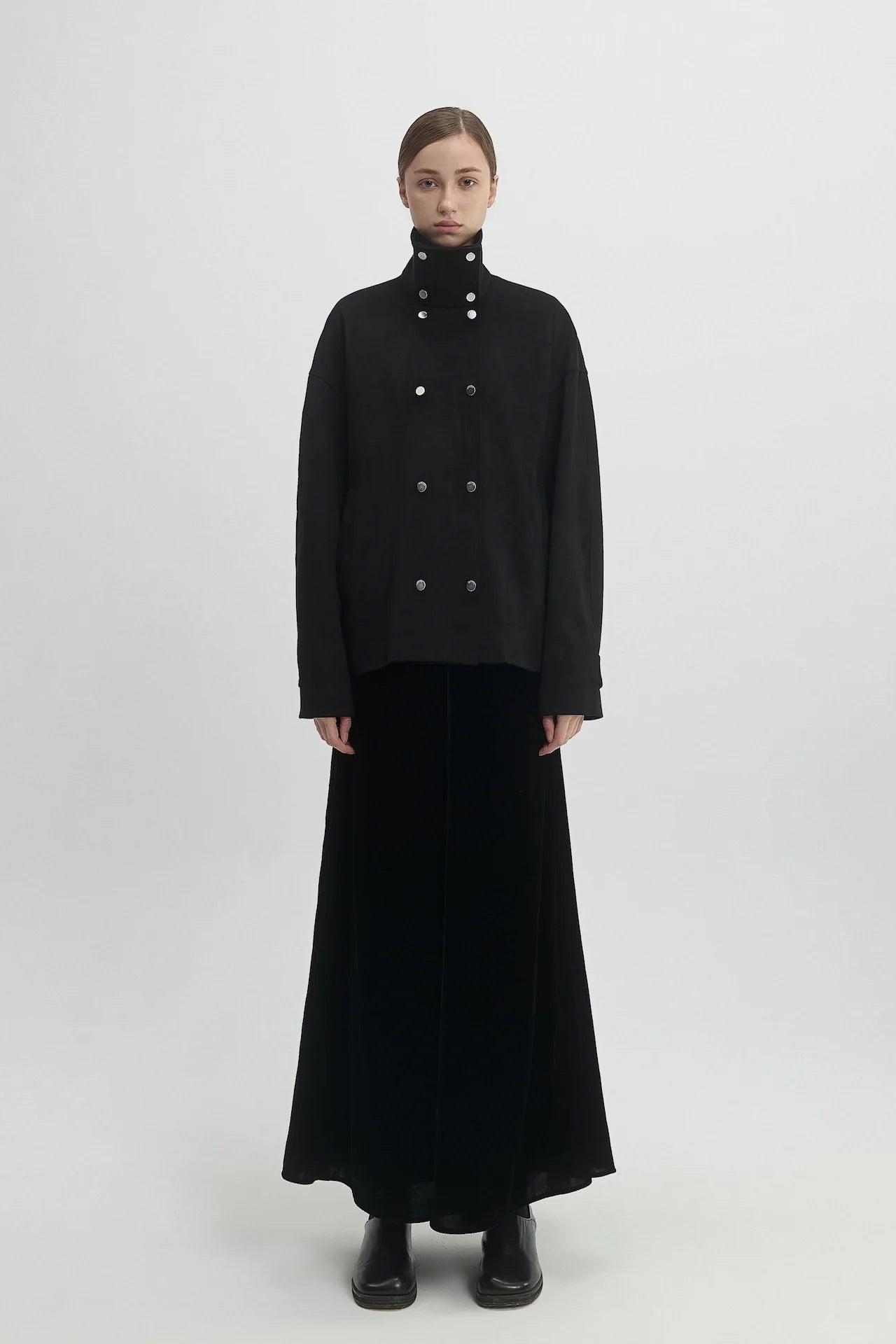 STAND COLLAR JACKET