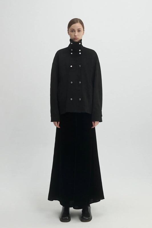 STAND COLLAR JACKET