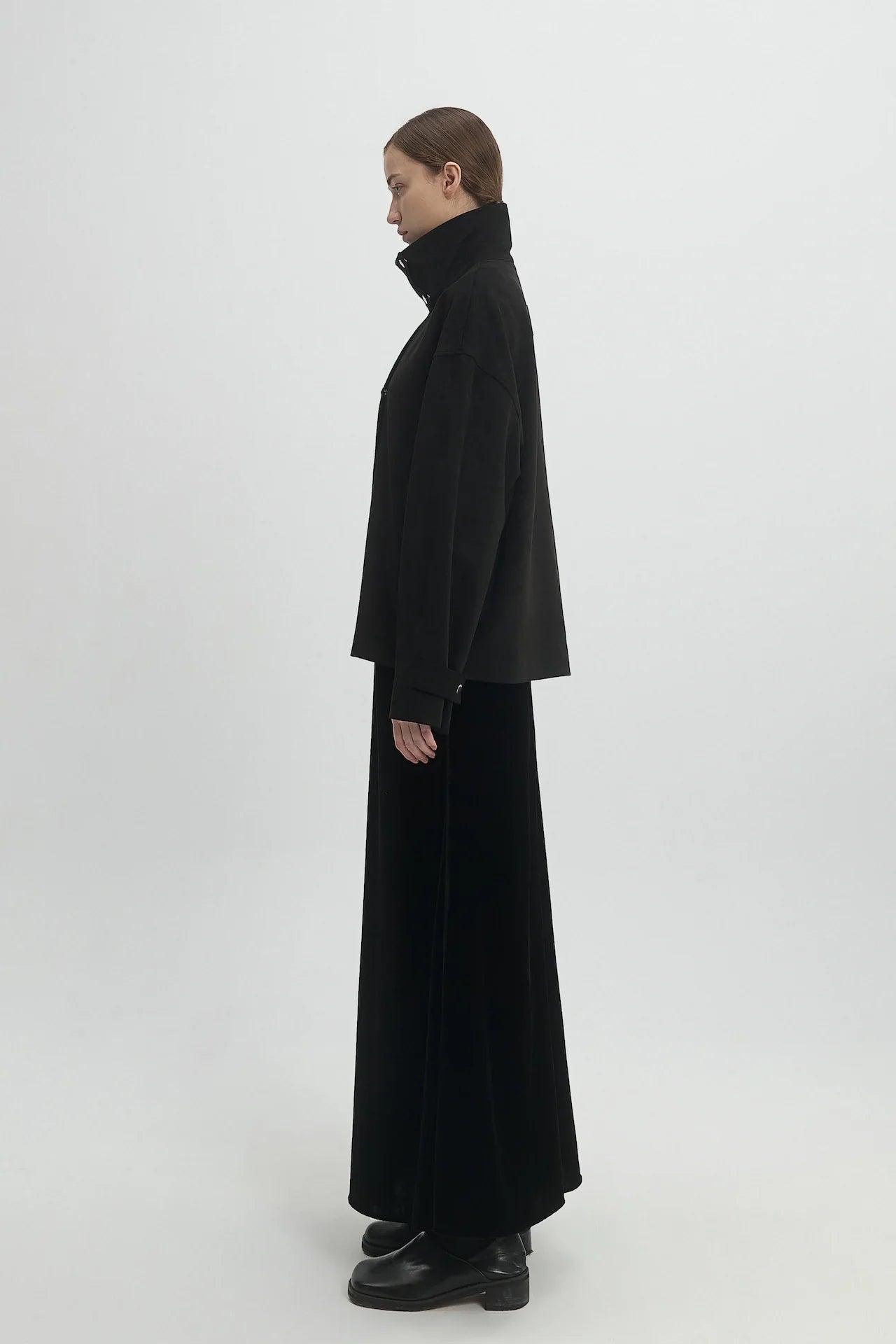 STAND COLLAR JACKET