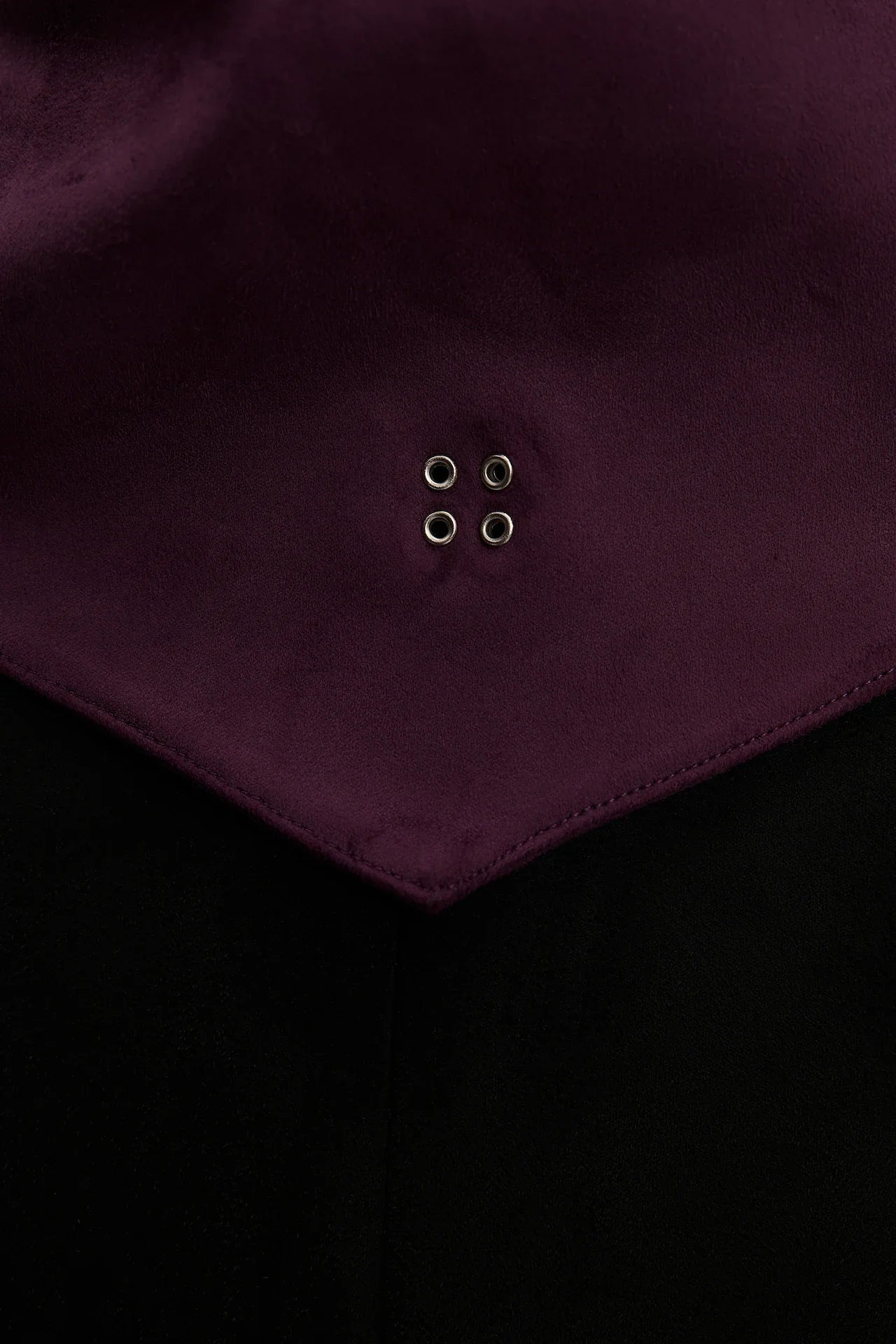 EYELET DETAIL SCARF