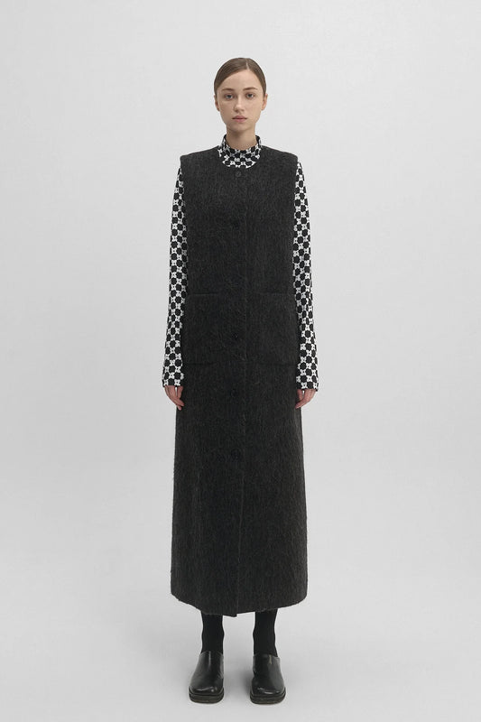 WOOL VEST DRESS