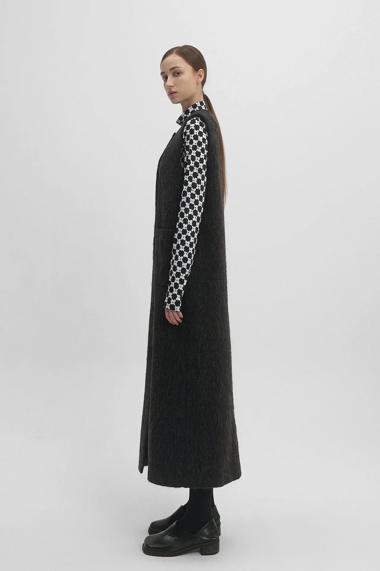 WOOL VEST DRESS