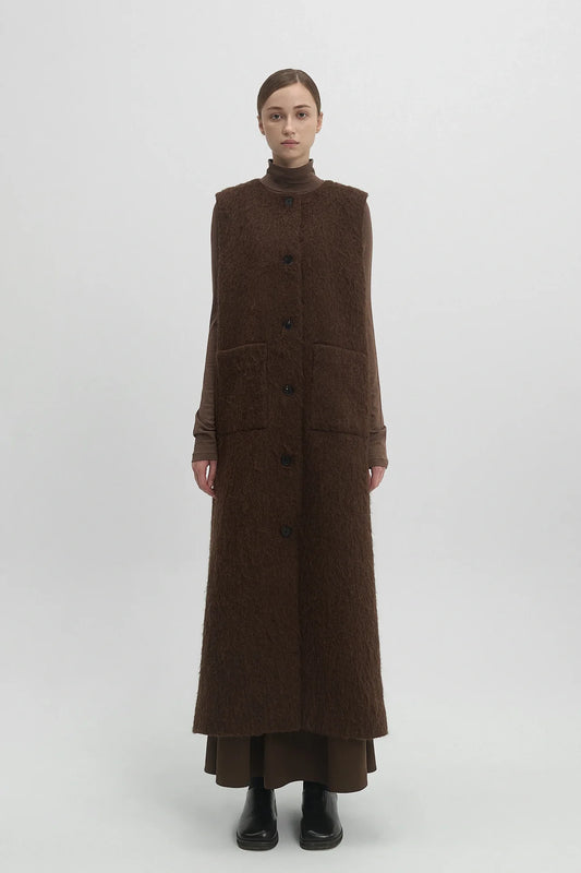 WOOL VEST DRESS