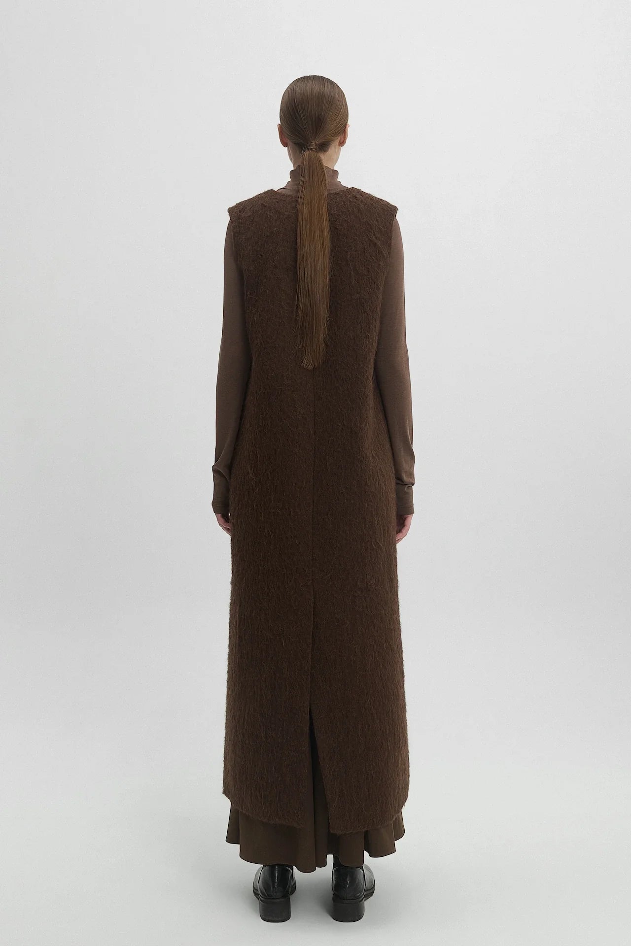 WOOL VEST DRESS
