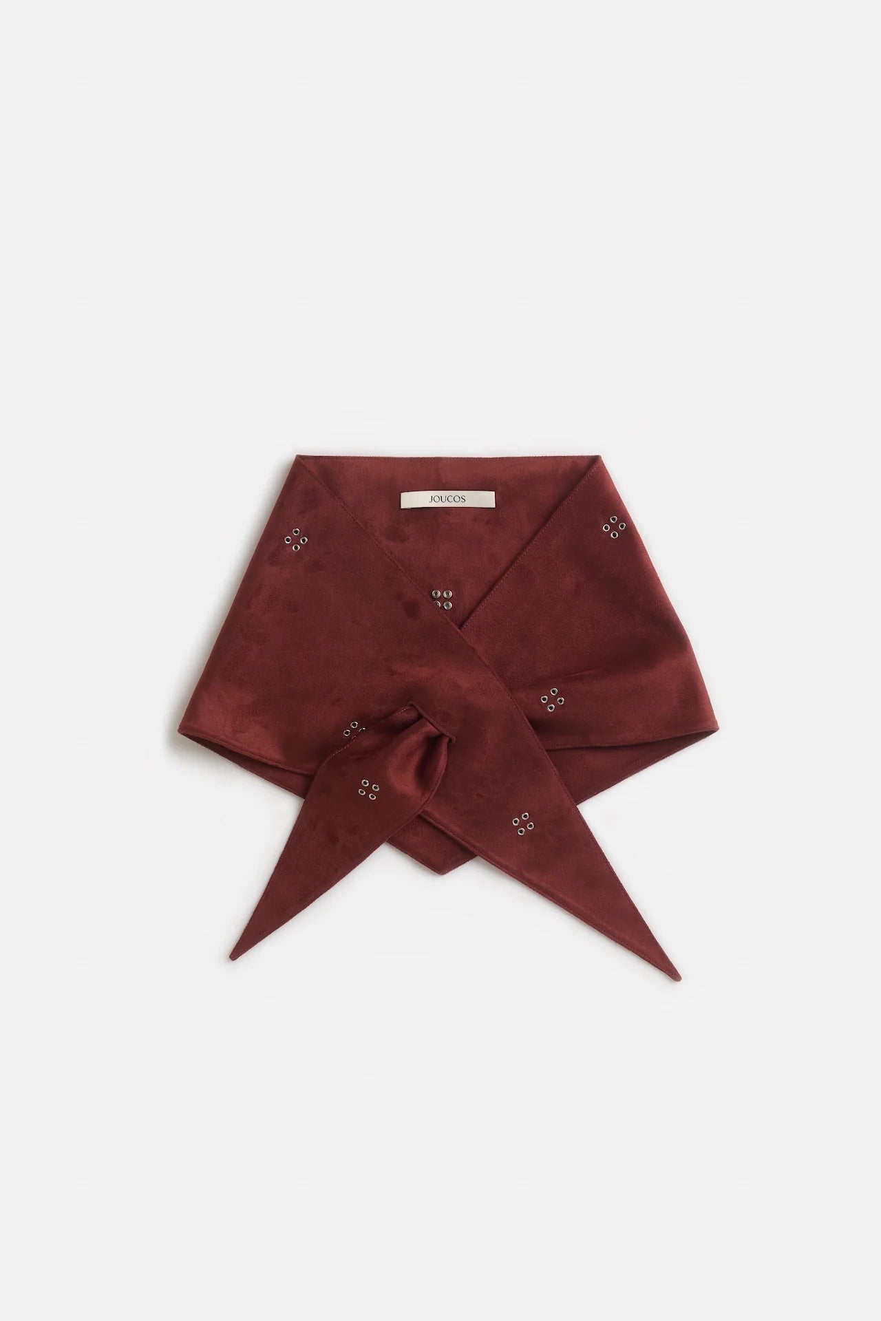 EYELET DETAIL SCARF