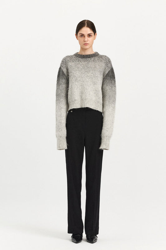 STRAIGHT-LEG  TROUSERS
