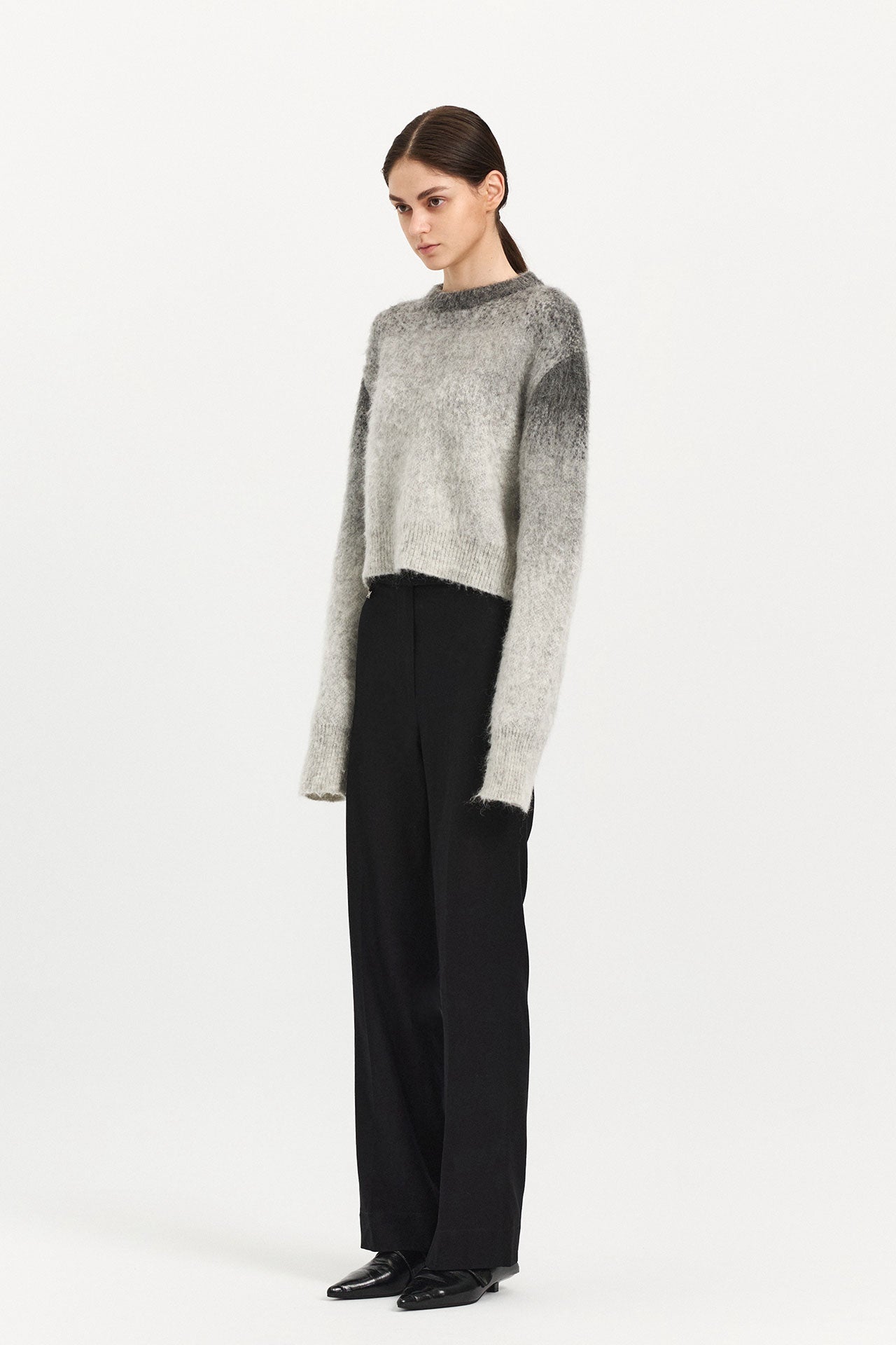 STRAIGHT-LEG  TROUSERS