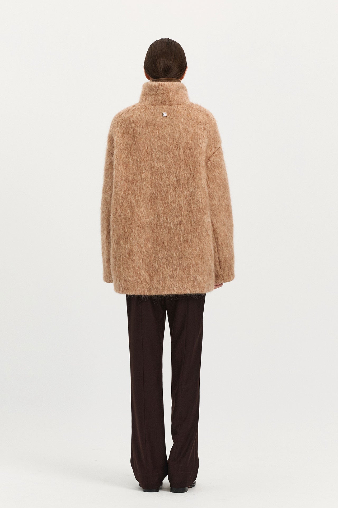 WOOL FUZZY COAT