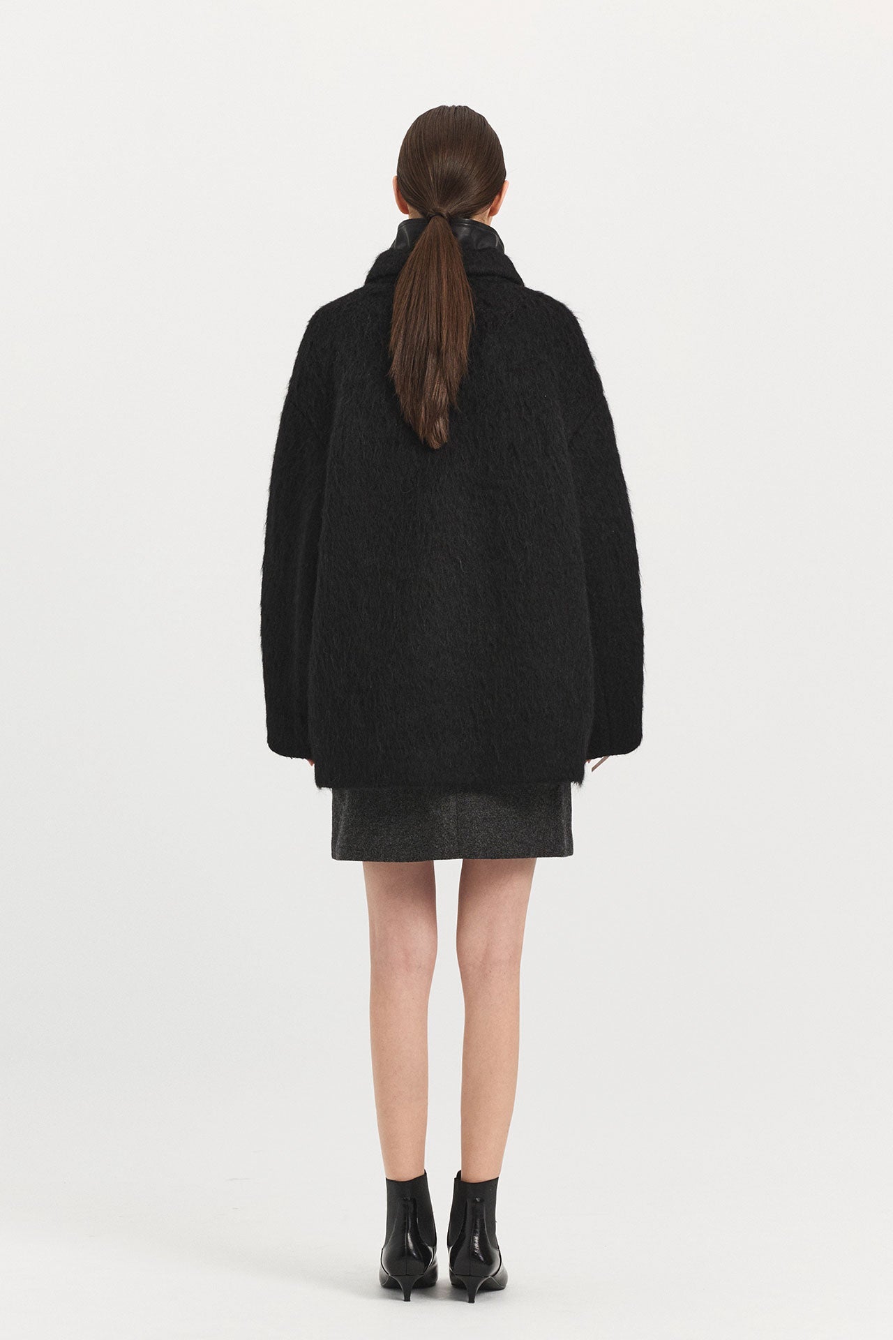 WOOL FUZZY COAT