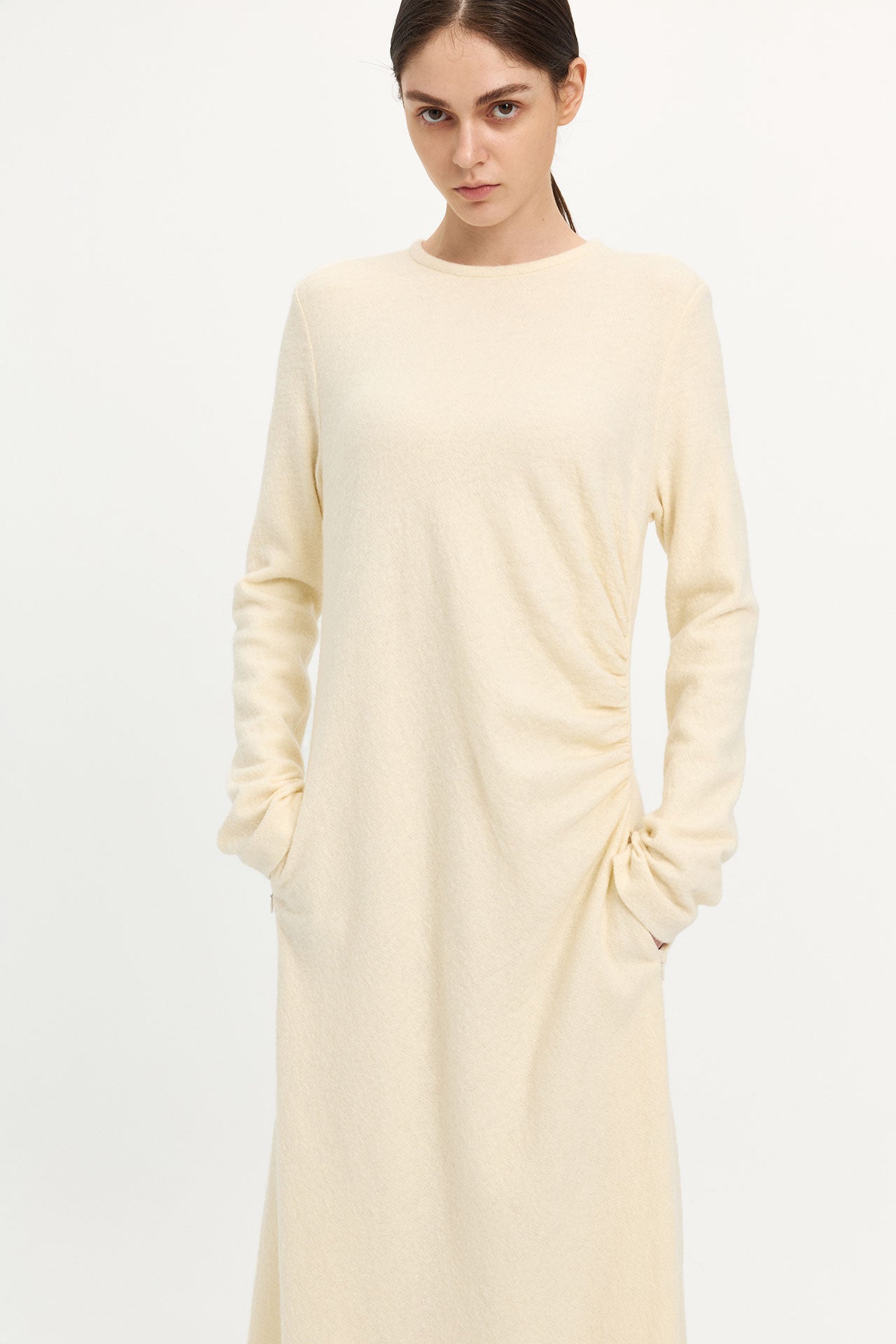 GATHERED DRESS