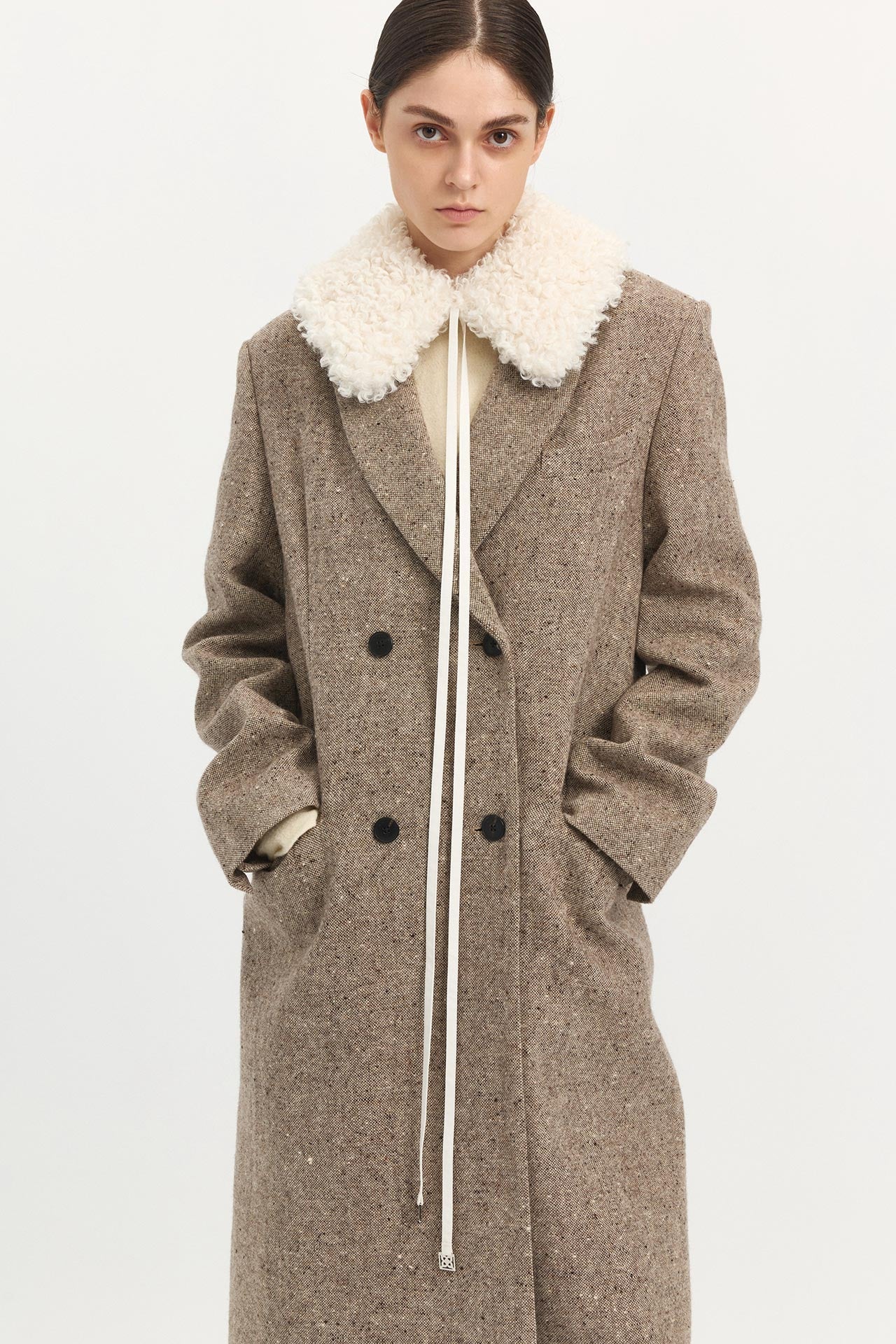 SHEARLING COLLAR
