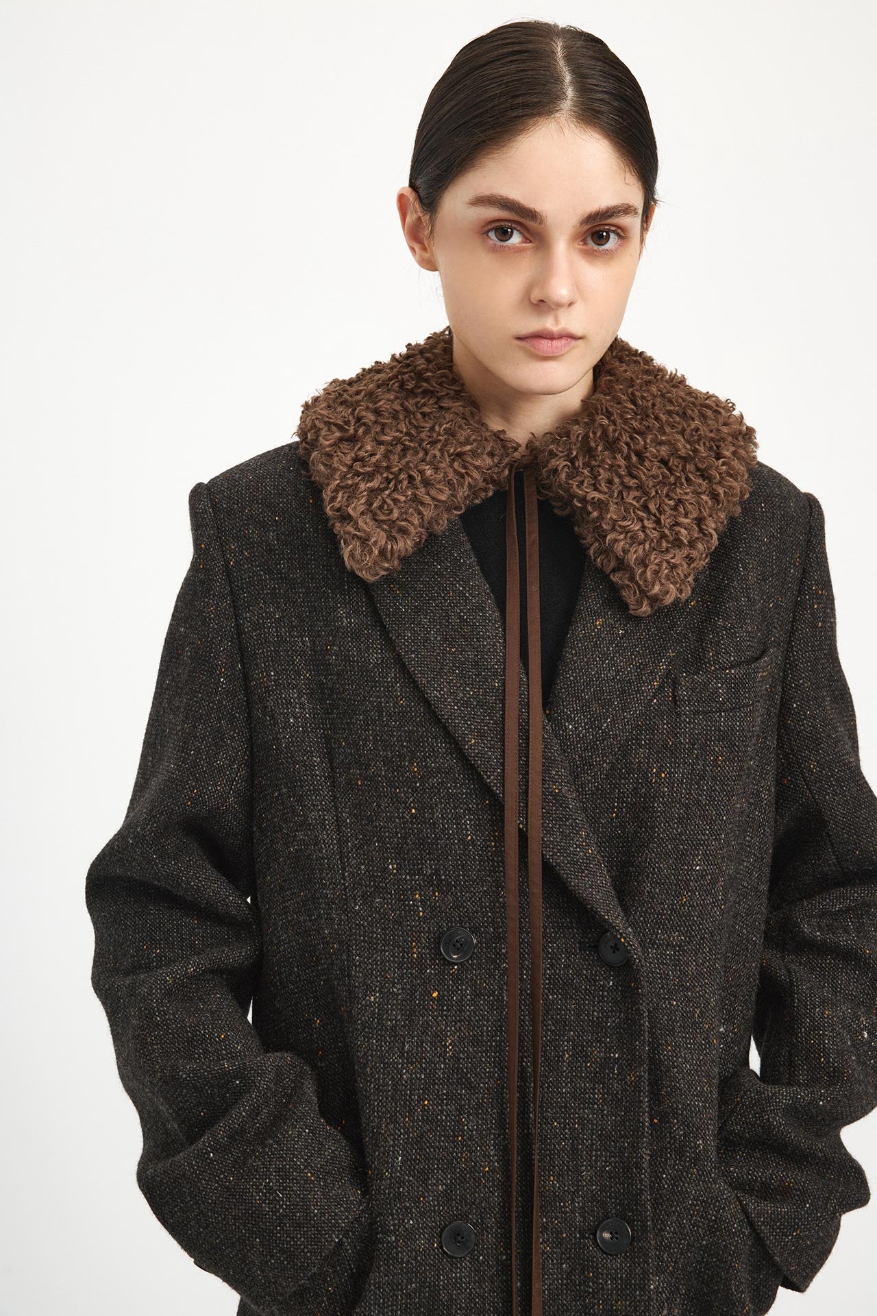 SHEARLING COLLAR