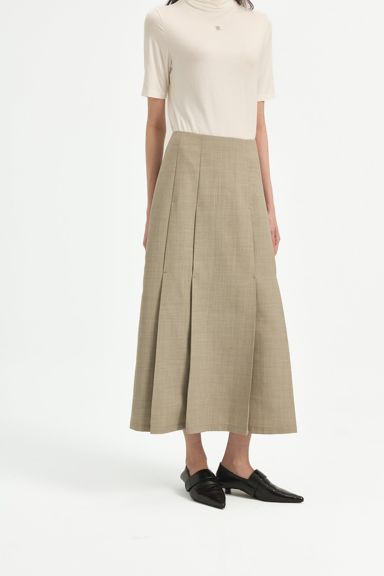 PLEATED SKIRT