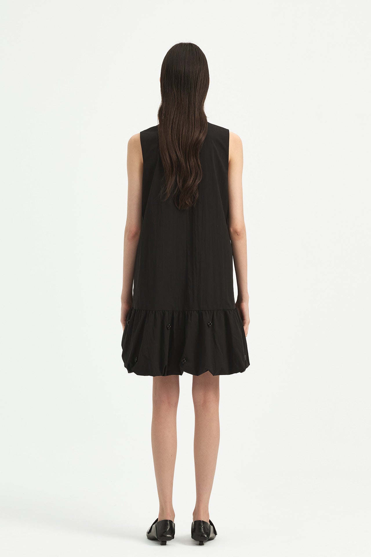 CLOUD DRESS WITH BEADED EMBELLISHMENTS