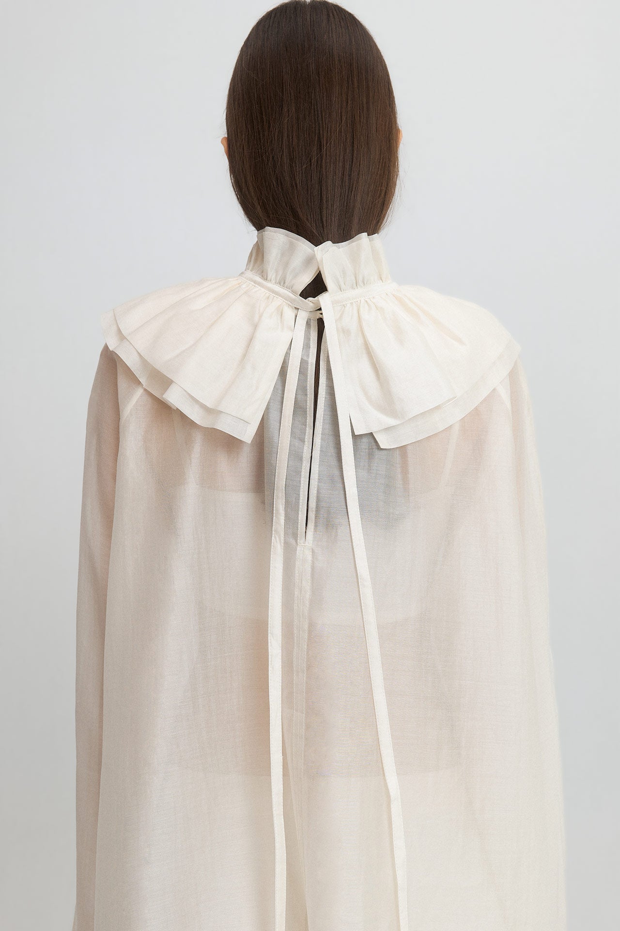 GATHERED SCARF