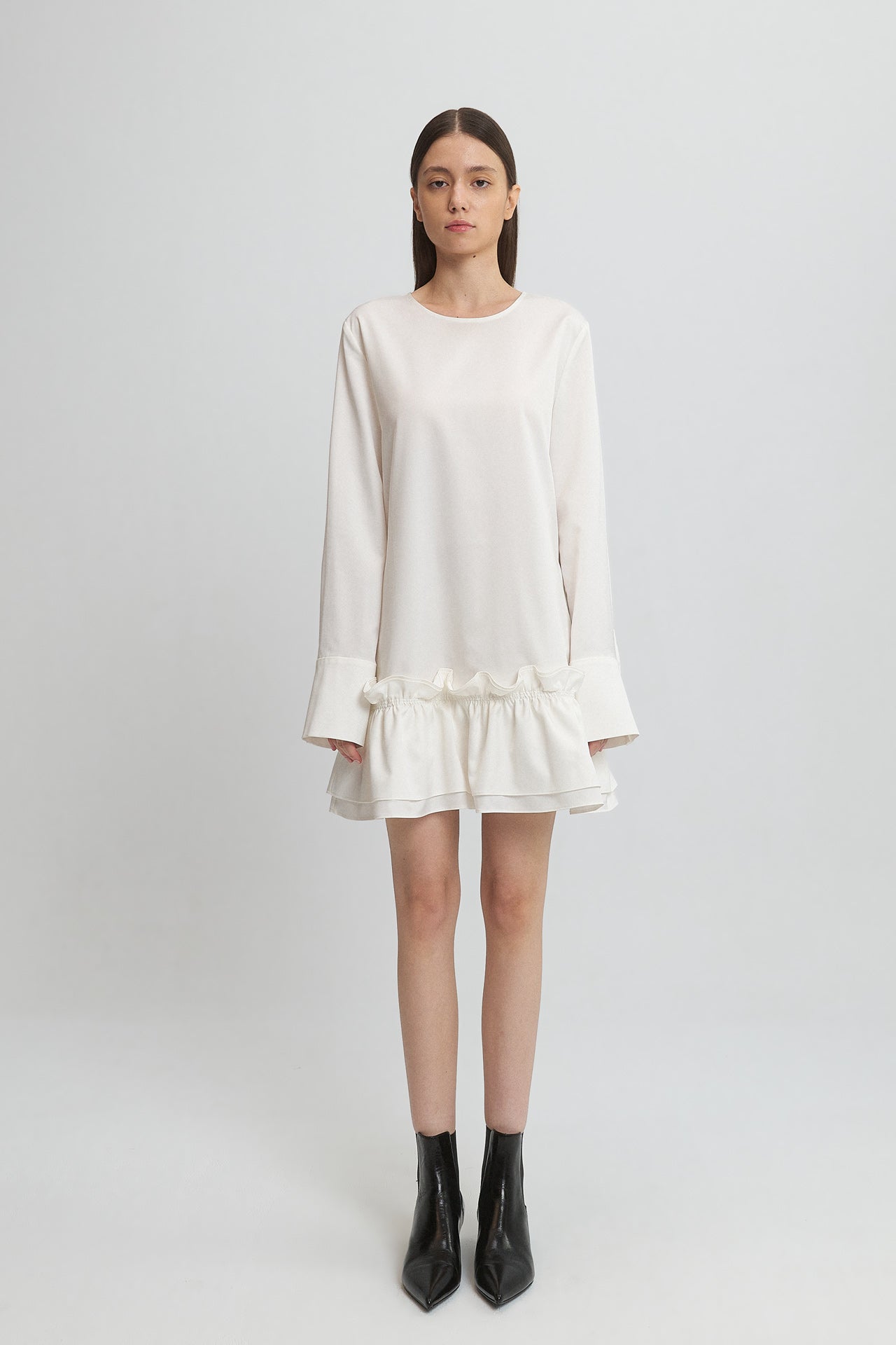 GATHERED DRESS