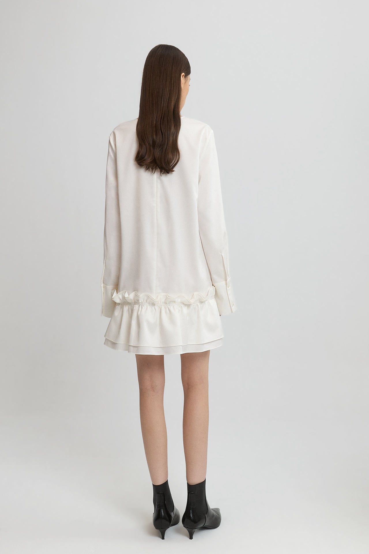 GATHERED DRESS