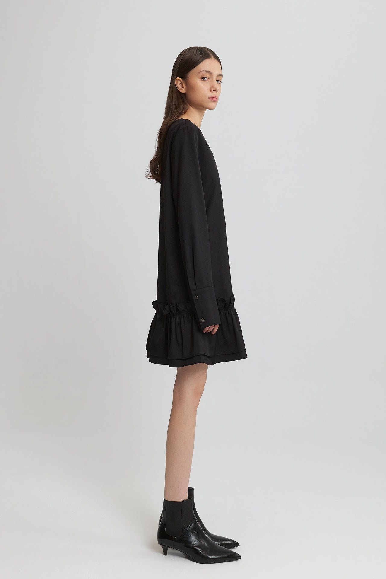 GATHERED DRESS
