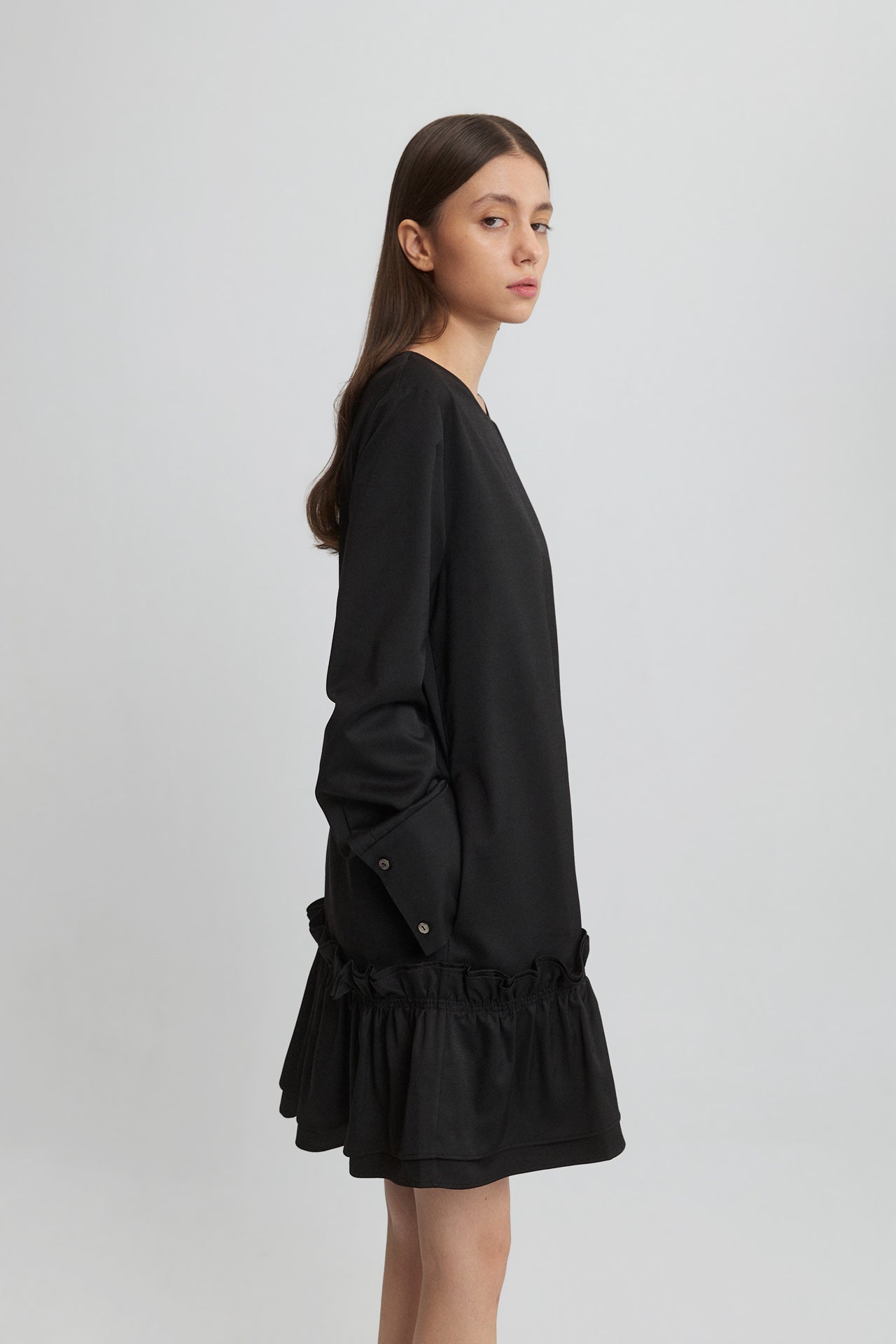 GATHERED DRESS