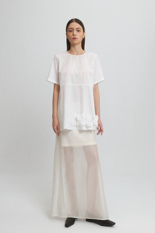 GATHERED TOP