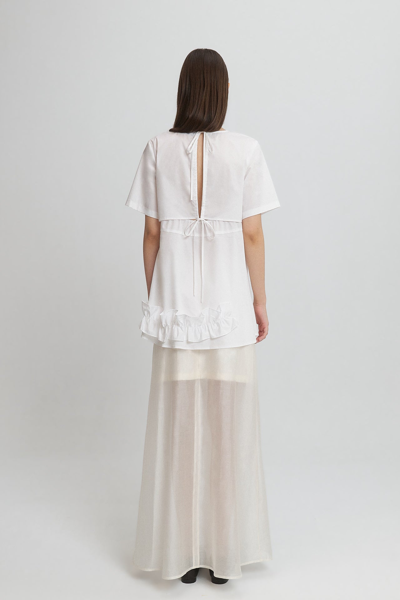 GATHERED TOP
