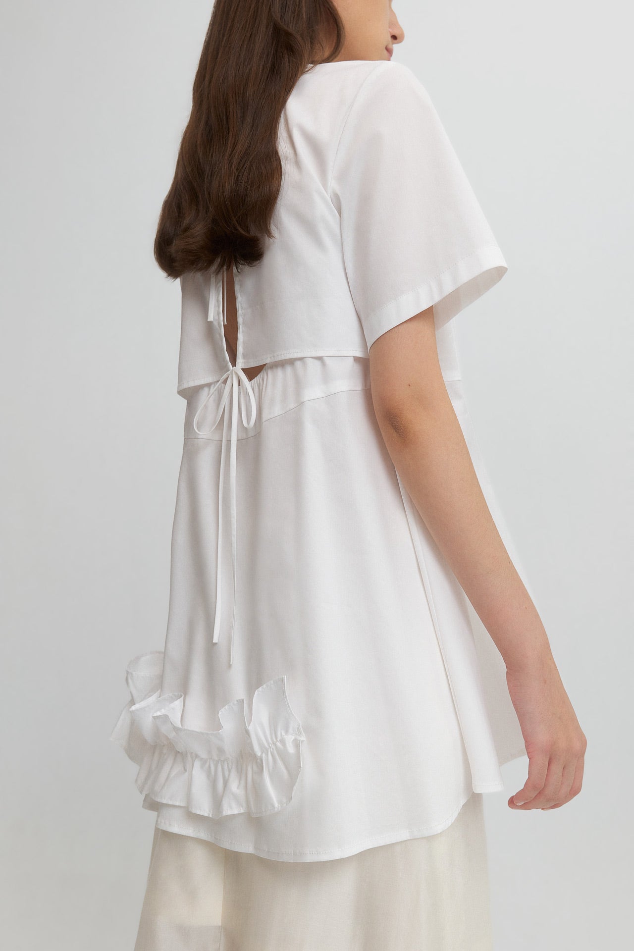 GATHERED TOP
