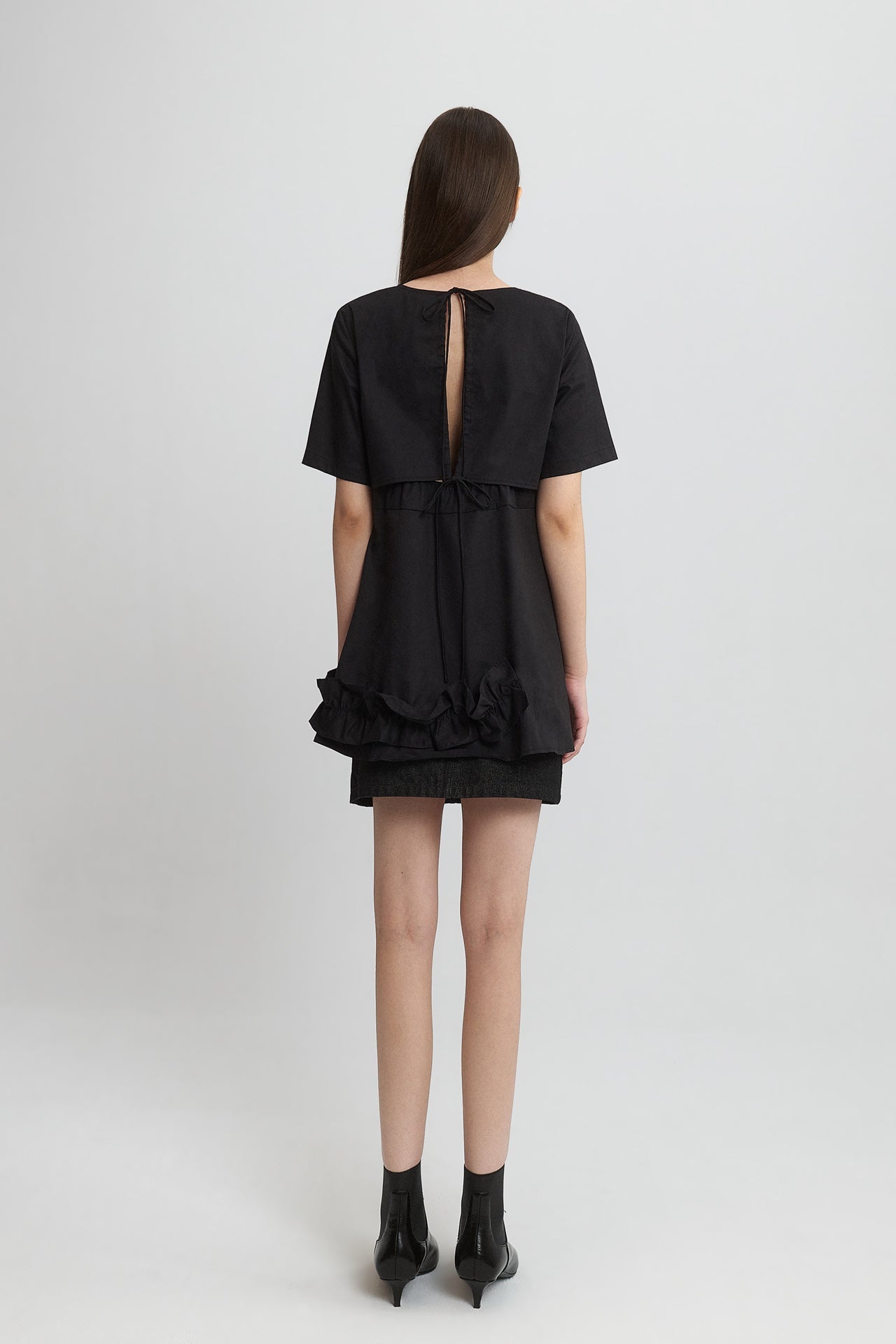 GATHERED TOP