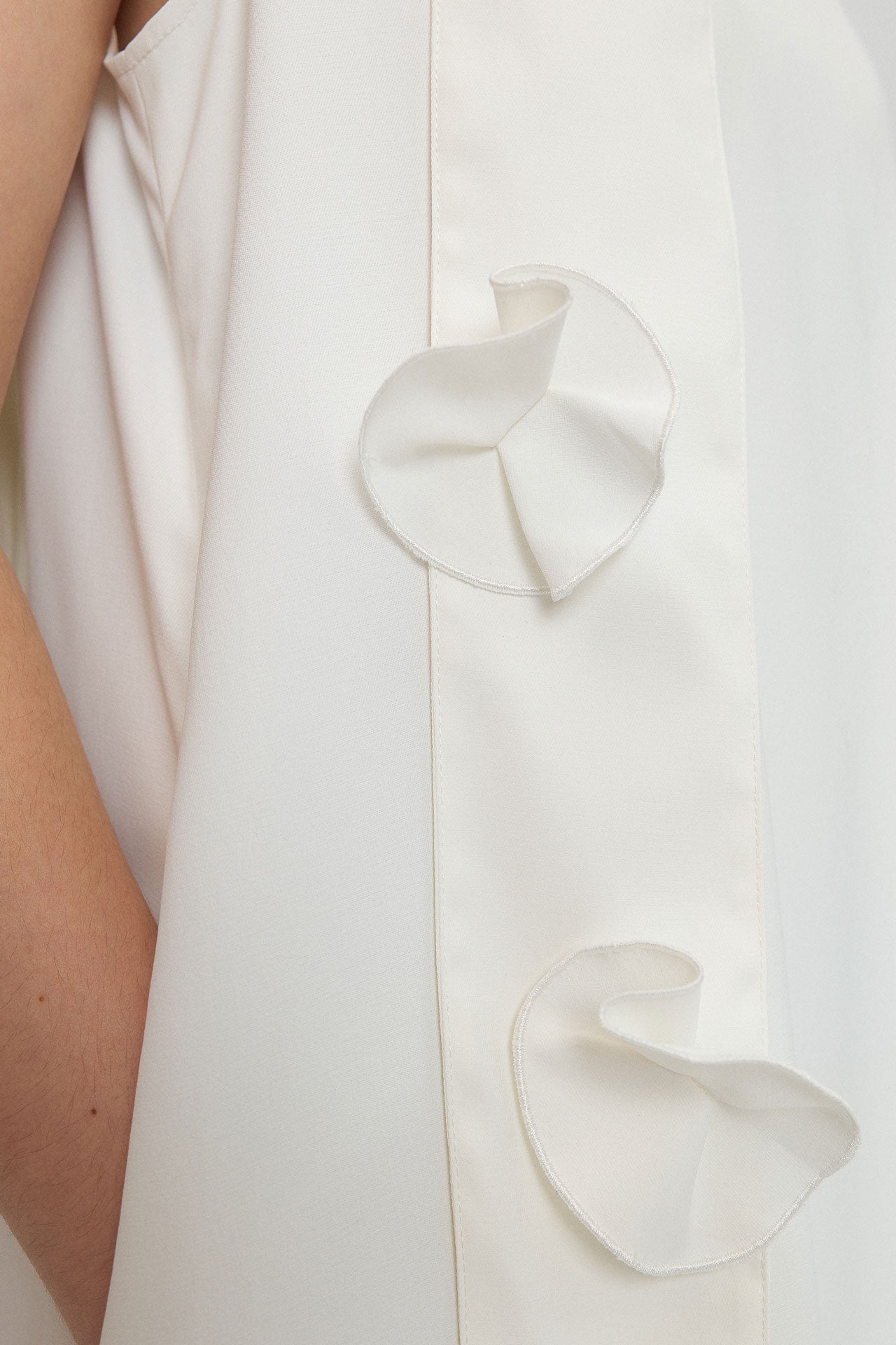 LAYERED DRESS WITH EMBELLISHMENTS
