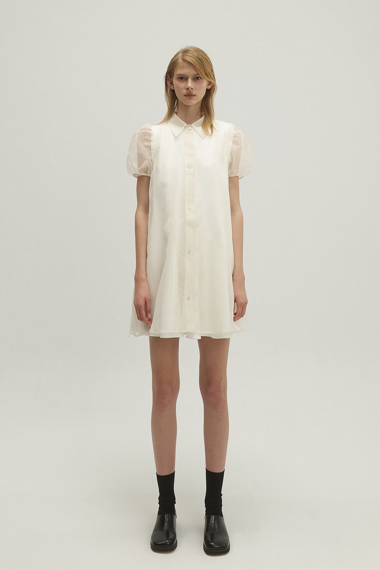 SILK EMBELLISHED DRESS