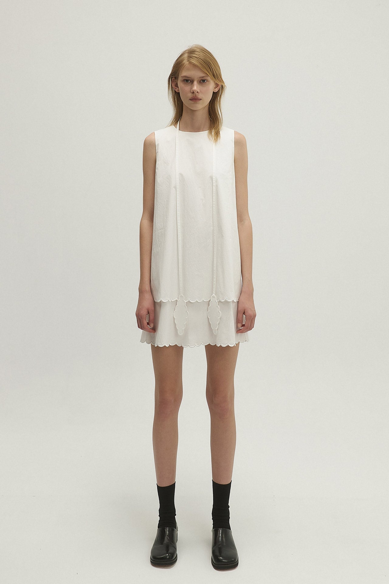 EMBROIDERED DRESS