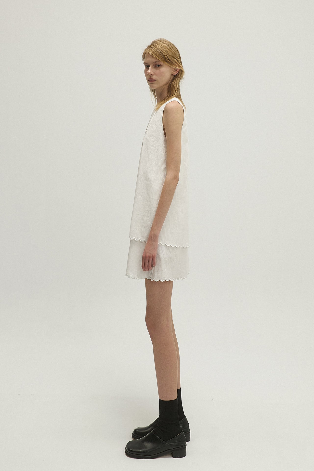 EMBROIDERED DRESS