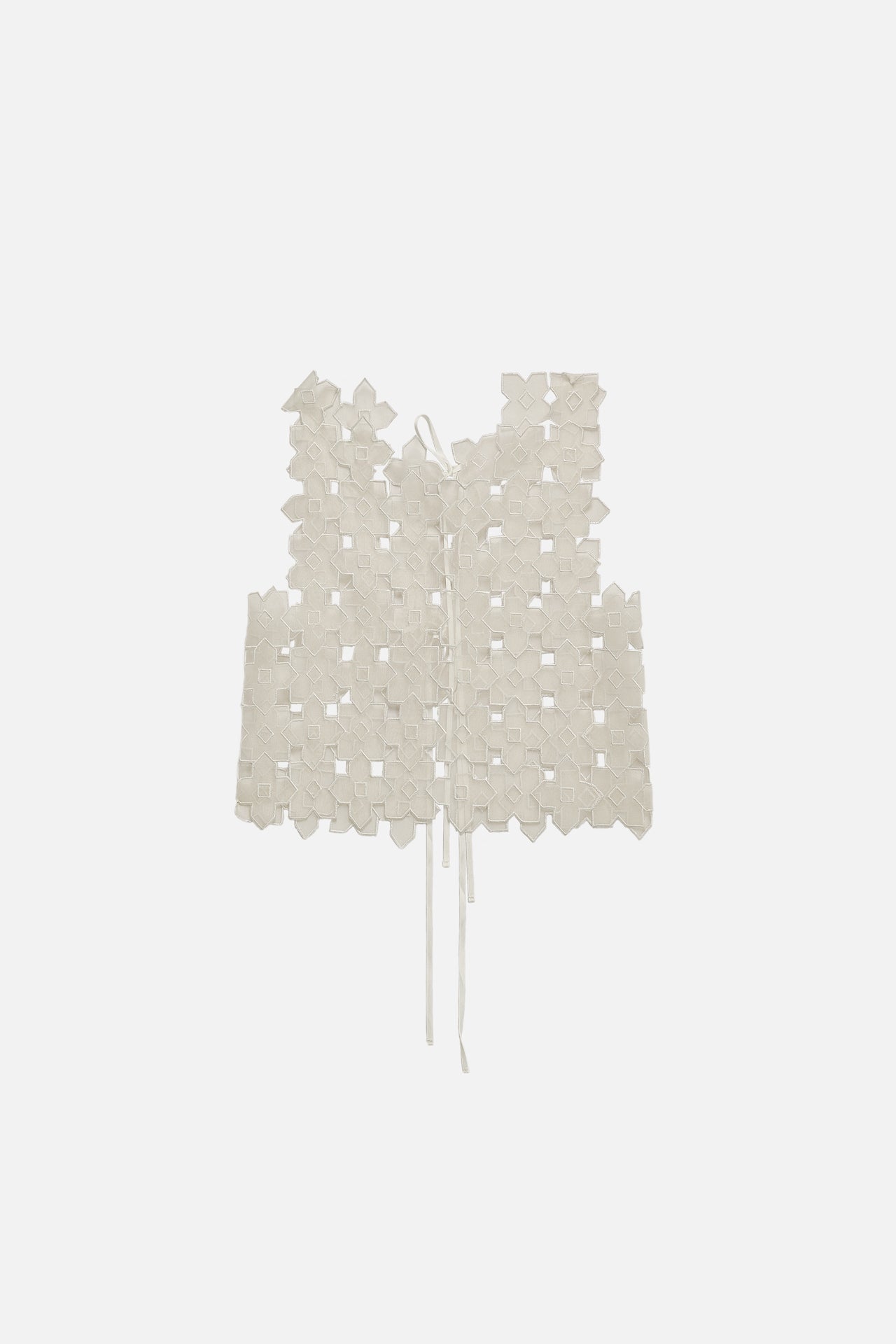 SILK EMBELLISHED TOP