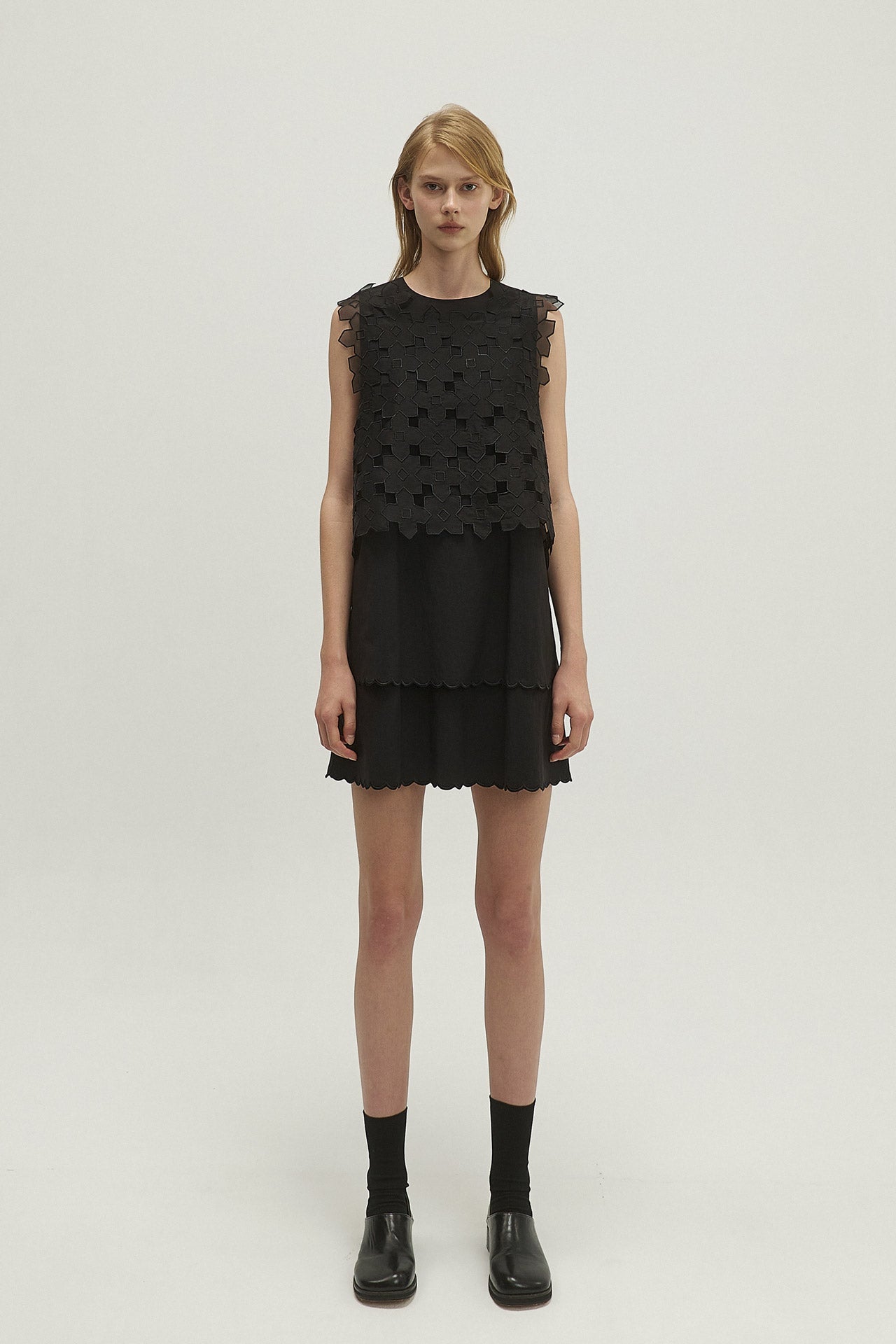 SILK EMBELLISHED TOP