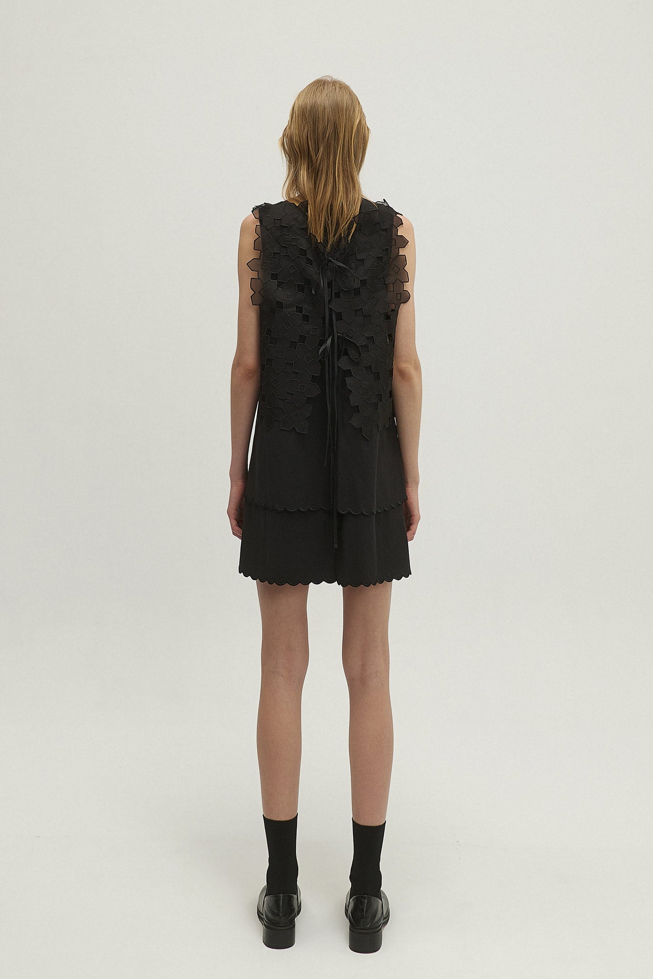 SILK EMBELLISHED TOP