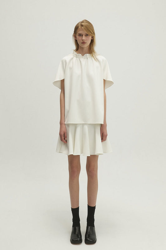 GATHERED TOP