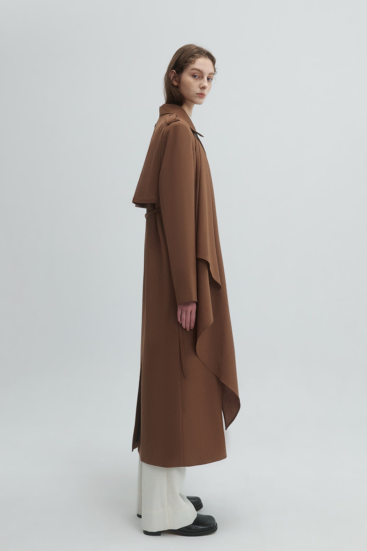 WOOL TRENCH COAT