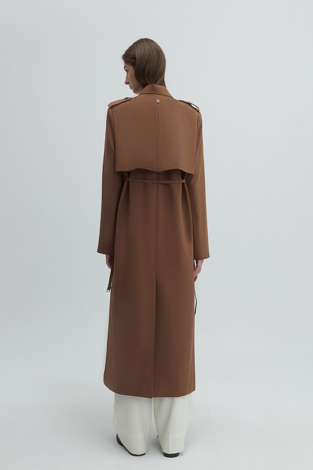 WOOL TRENCH COAT