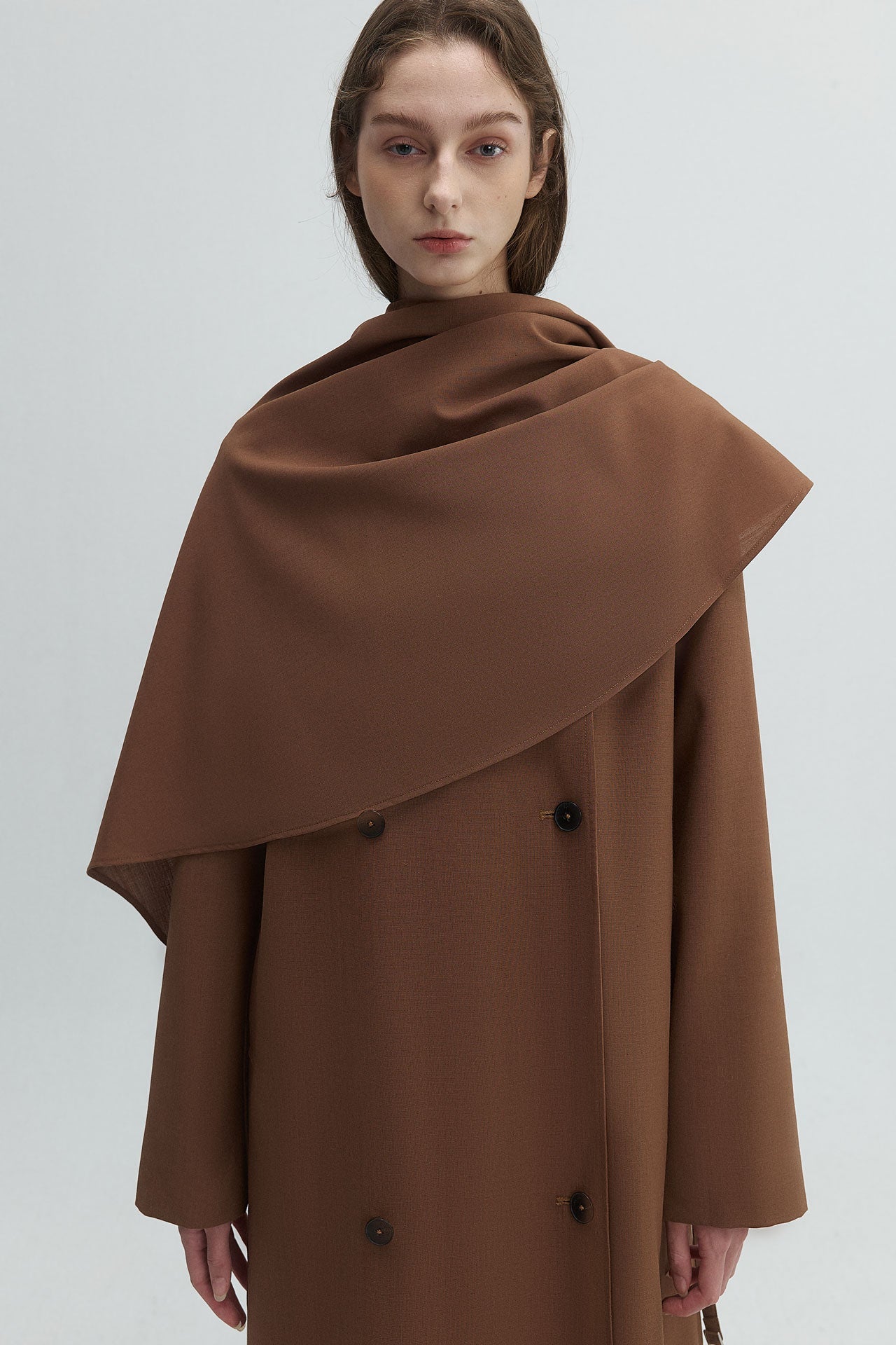 WOOL TRENCH COAT