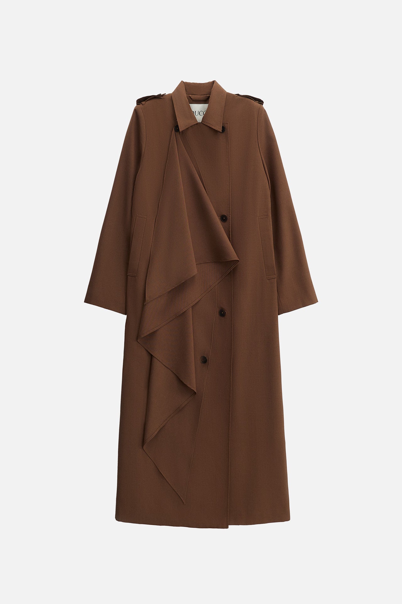 WOOL TRENCH COAT